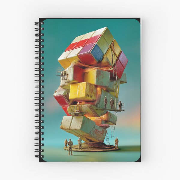 Item preview, Artificial Nostalgia: The Melting Rubik's Cube designed and sold by UrbanOrigami.