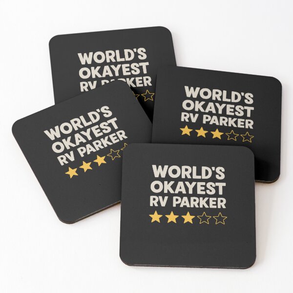 Item preview, World’s Okayest Rv Parker Star Rating designed and sold by najaks.