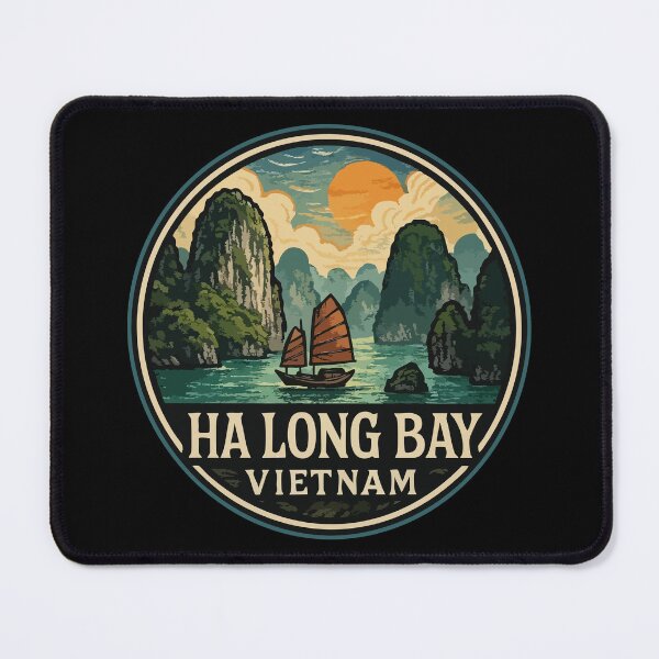 Item preview, Ha Long Bay Asia Travel designed and sold by TomFrontierArt.