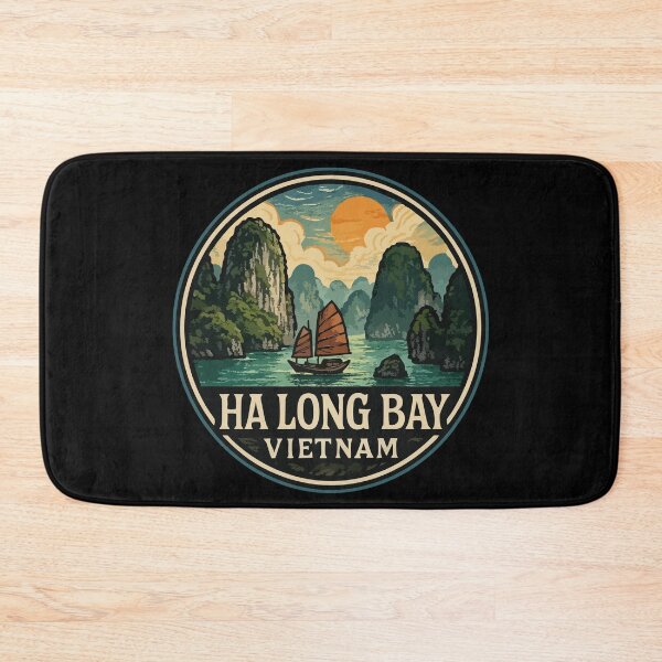 Item preview, Ha Long Bay Asia Travel designed and sold by TomFrontierArt.
