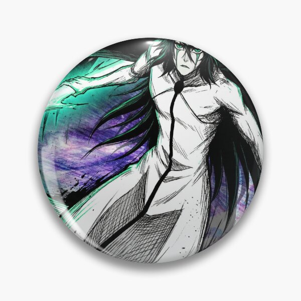 Item preview, Ulquiorra Anime Arrancar Nihilist Fan Design – Teal Tear Lines Broken Helmet Fragments designed and sold by Senpaiwaves.