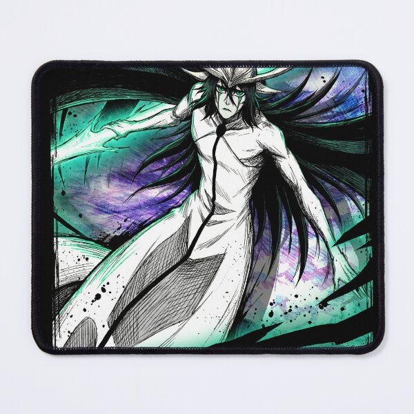 Item preview, Ulquiorra Anime Arrancar Nihilist Fan Design – Teal Tear Lines Broken Helmet Fragments designed and sold by Senpaiwaves.