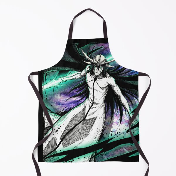Item preview, Ulquiorra Anime Arrancar Nihilist Fan Design – Teal Tear Lines Broken Helmet Fragments designed and sold by Senpaiwaves.