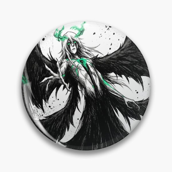Item preview, Ulquiorra Green Eyed Melancholy Fighter Art – Thick Eyebrows Perpetual Frown Style designed and sold by Senpaiwaves.