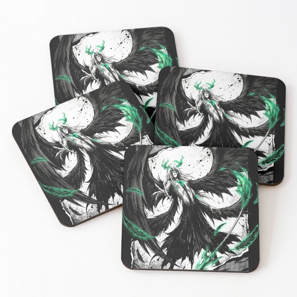 Item preview, Ulquiorra Green Eyed Melancholy Fighter Art – Thick Eyebrows Perpetual Frown Style designed and sold by Senpaiwaves.
