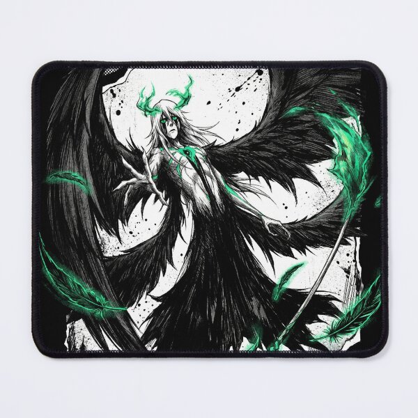 Item preview, Ulquiorra Green Eyed Melancholy Fighter Art – Thick Eyebrows Perpetual Frown Style designed and sold by Senpaiwaves.