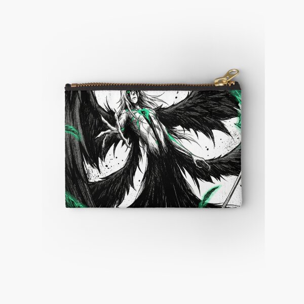 Item preview, Ulquiorra Green Eyed Melancholy Fighter Art – Thick Eyebrows Perpetual Frown Style designed and sold by Senpaiwaves.