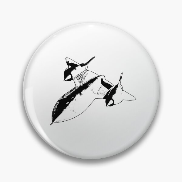 Item preview, Lockheed SR-71 Blackbird - Black Design designed and sold by Plane Jane Design.