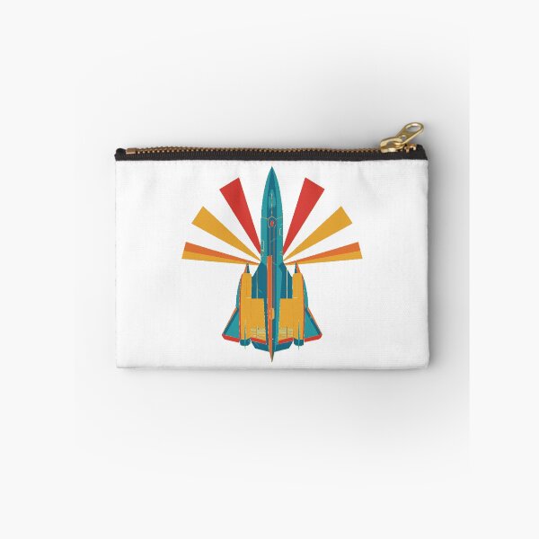 Item preview, Lockheed SR-71 Blackbird - Retro Rainbow Design designed and sold by Plane Jane Design.