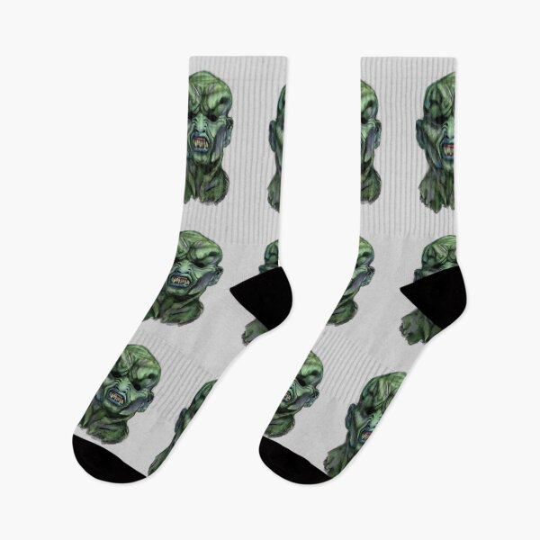 Item preview, Retro Goosebumps | Carly Beth’s Creepy Green Halloween mask designed and sold by ArtbyPriscilla.