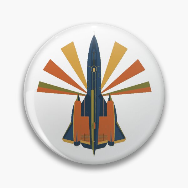 Item preview, Lockheed SR-71 Blackbird - Retro Design designed and sold by Plane Jane Design.