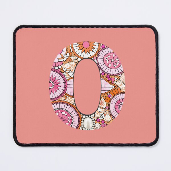 Item preview, Letter O in mosaic designed and sold by TasseABdes.