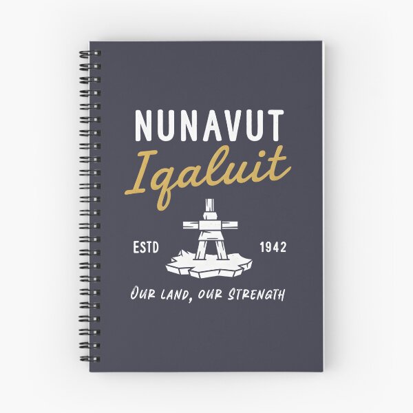 Item preview, Iqaluit Nunavut Canada Inukshuk Pride Motto  designed and sold by HowToCanadian.