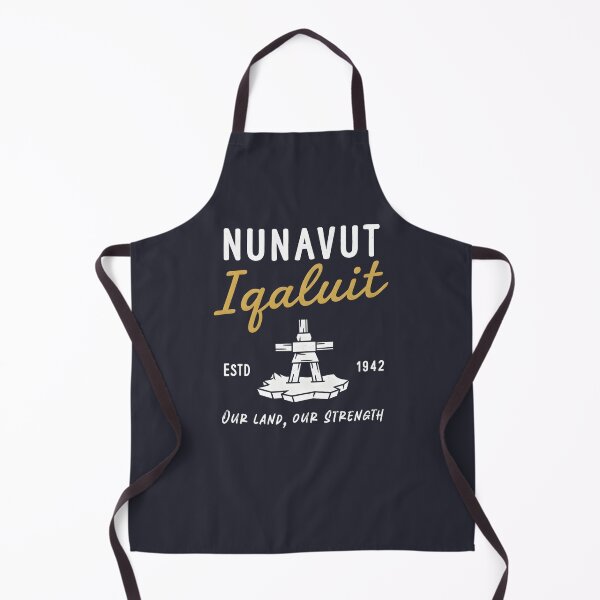 Item preview, Iqaluit Nunavut Canada Inukshuk Pride Motto designed and sold by HowToCanadian.