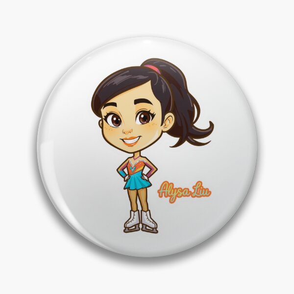 Item preview, alysa Liu Figure Stiker  designed and sold by Fouziaart08.