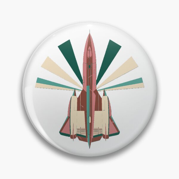 Item preview, Lockheed SR-71 Blackbird - Retro Muted Design designed and sold by Plane Jane Design.