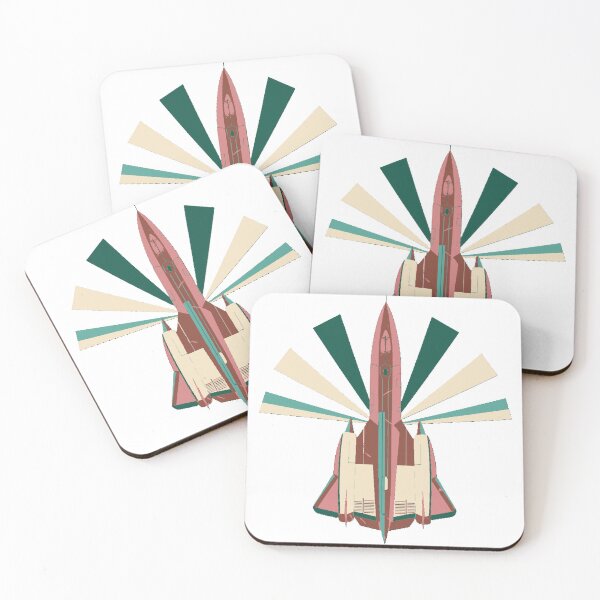 Item preview, Lockheed SR-71 Blackbird - Retro Muted Design designed and sold by Plane Jane Design.