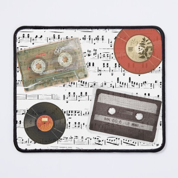 Item preview, Vintage Vinyl Cassetts Musican Gift Idea designed and sold by AGreetee.