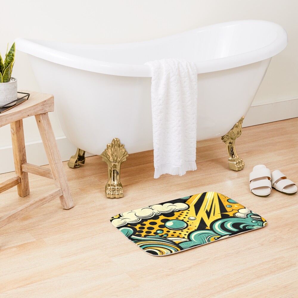 Item preview, Bath Mat designed and sold by RockBeeDesigns.