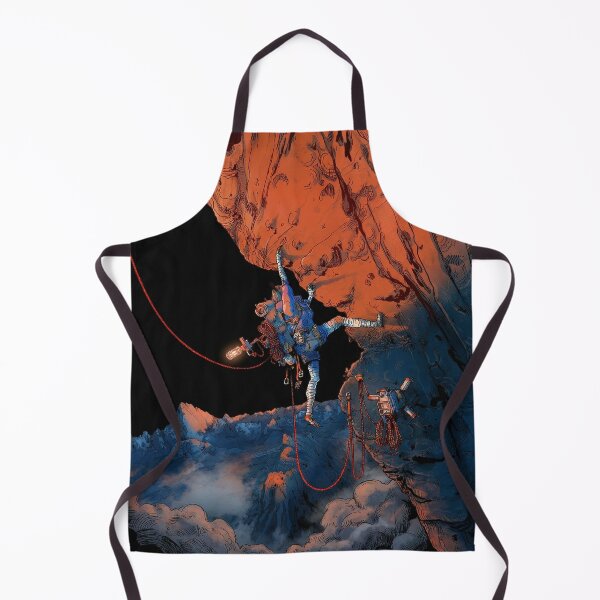 Item preview, Aava Mountaineer Action Pose – Cairn Game Summit Challenge Illustration designed and sold by Senpaiwaves.