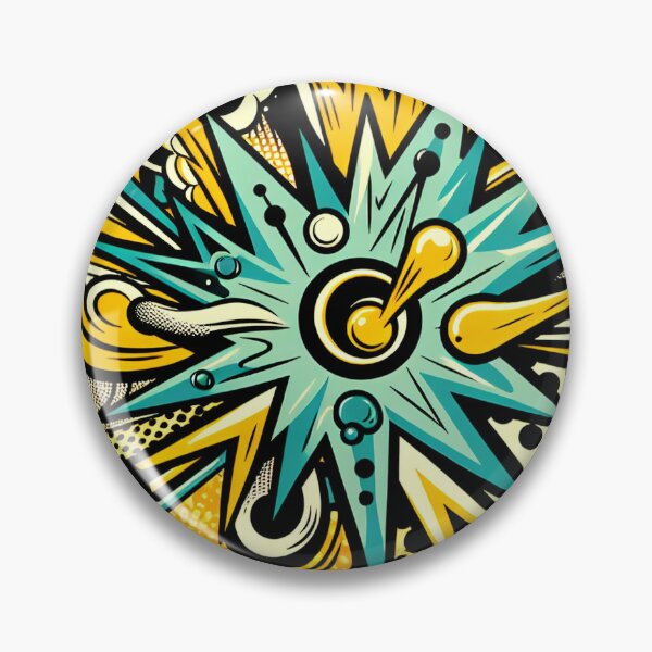 Item preview, Retro Comic Pattern designed and sold by RockBeeDesigns.