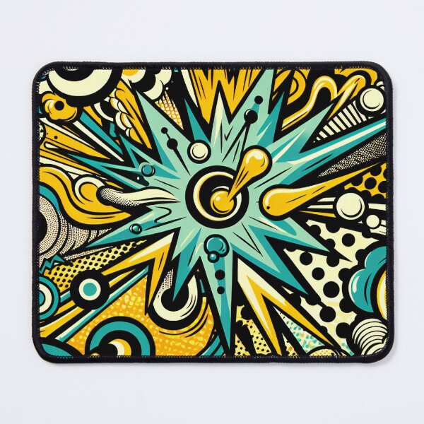 Item preview, Retro Comic Pattern designed and sold by RockBeeDesigns.