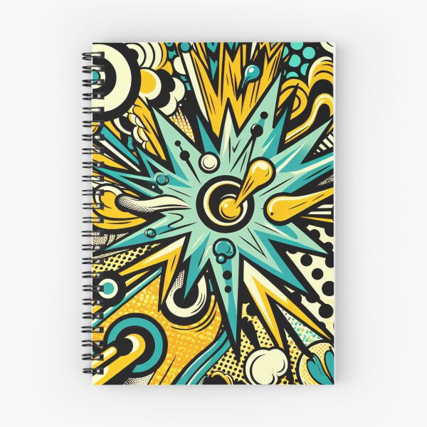 Item preview, Retro Comic Pattern designed and sold by RockBeeDesigns.