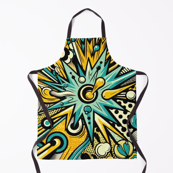 Item preview, Retro Comic Pattern designed and sold by RockBeeDesigns.