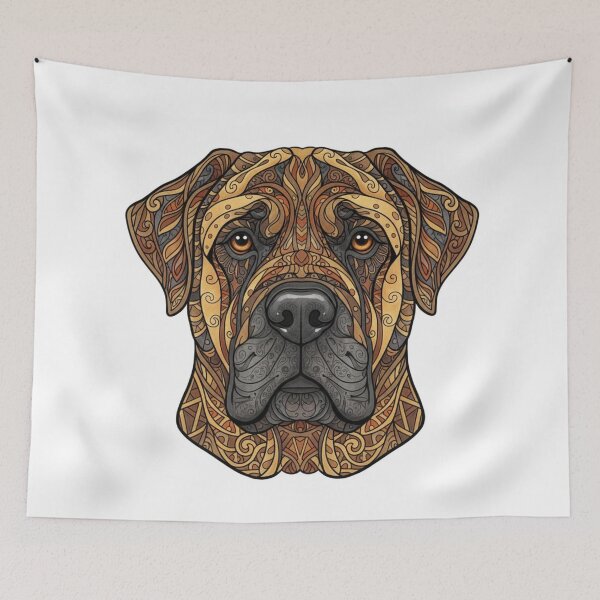 Item preview, Intricate Mastiff designed and sold by PaintedbyCarol.