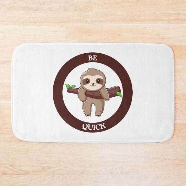 Item preview, Be Quick Sloth - Cute Hanging Sloth Circle Design designed and sold by Love3Happy.