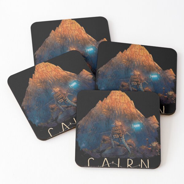 Item preview, Cairn Obsession Sacrifice Theme – Rugged Cliff Climber Fan Portrait designed and sold by Senpaiwaves.