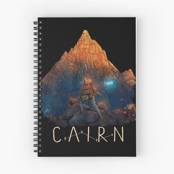 Item preview, Cairn Obsession Sacrifice Theme – Rugged Cliff Climber Fan Portrait designed and sold by Senpaiwaves.