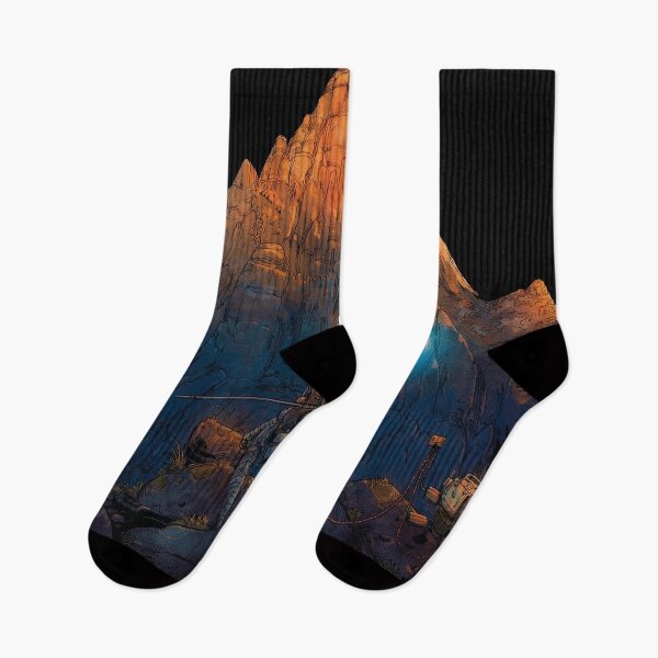 Item preview, Cairn Obsession Sacrifice Theme – Rugged Cliff Climber Fan Portrait designed and sold by Senpaiwaves.