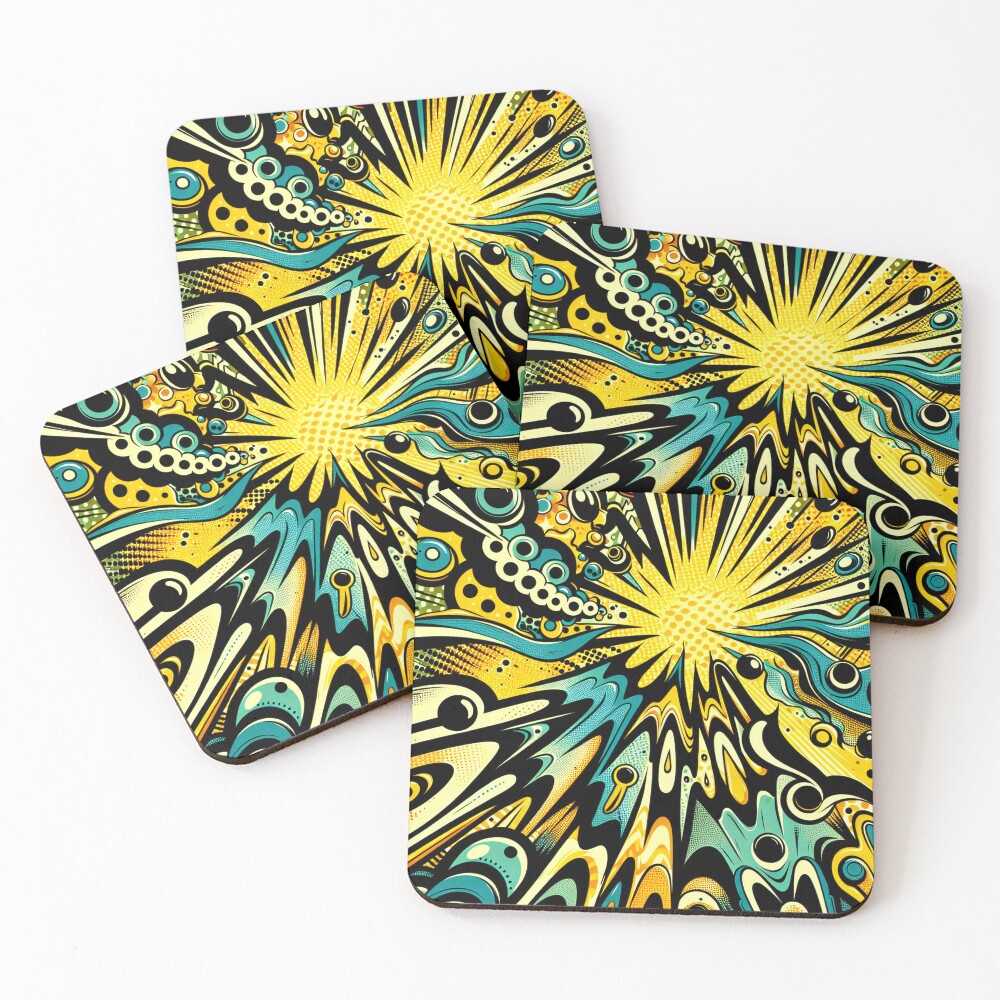 Item preview, Coasters (Set of 4) designed and sold by RockBeeDesigns.