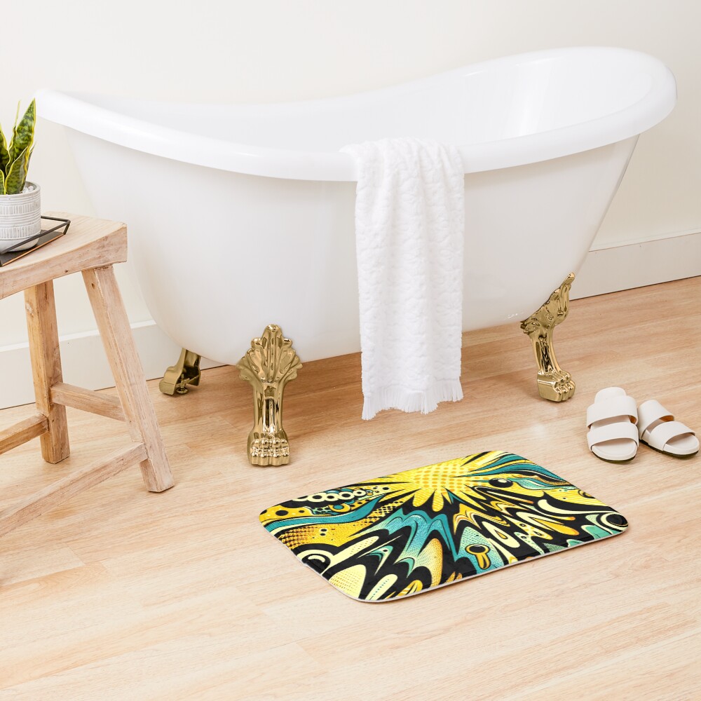 Item preview, Bath Mat designed and sold by RockBeeDesigns.