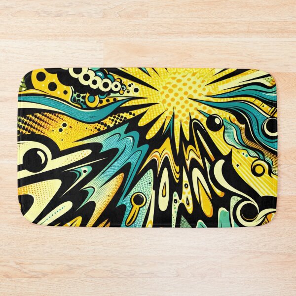 Item preview, Retro Colorful Pattern designed and sold by RockBeeDesigns.