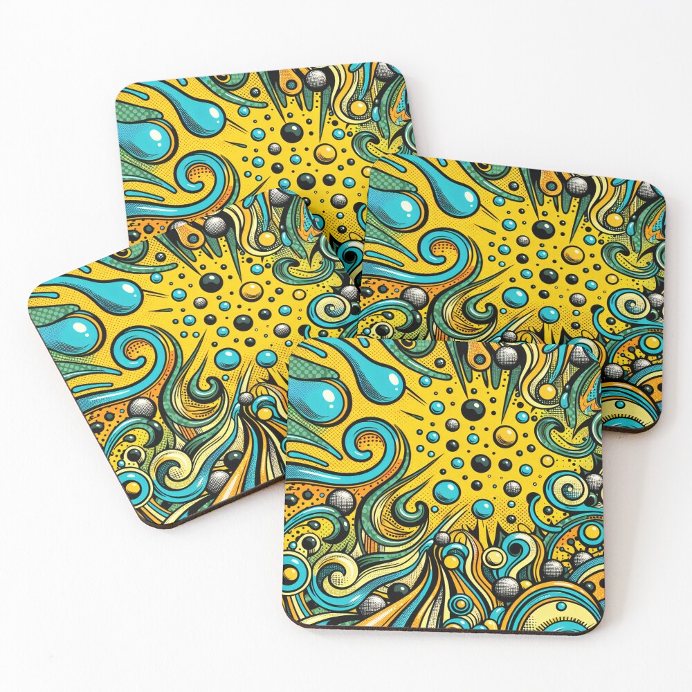 Item preview, Coasters (Set of 4) designed and sold by RockBeeDesigns.