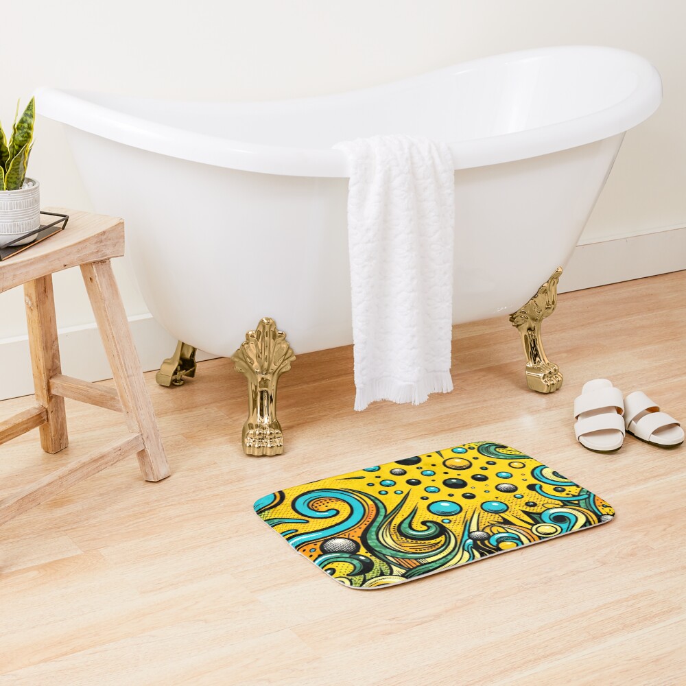 Item preview, Bath Mat designed and sold by RockBeeDesigns.