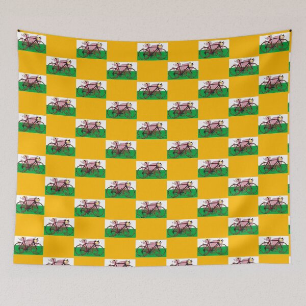 Item preview, Bike Flag Wales (Big - Highlight) designed and sold by sher00.