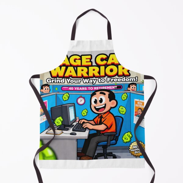 Item preview, Wage Cage Warrior Flash Game Parody designed and sold by PictorialWhimsy.