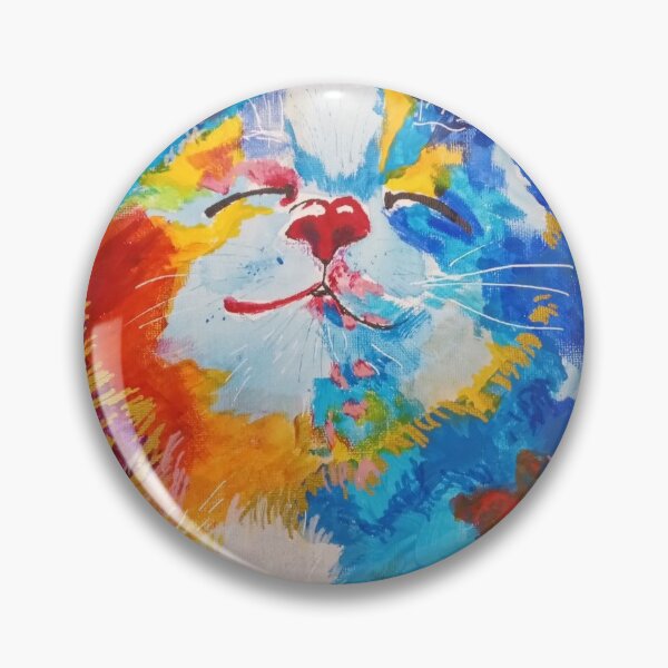 Item preview, Rainbow Kitty designed and sold by Lynn Bly.