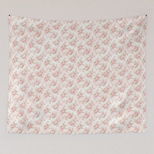 Item preview, Pink French Floral Shabby Chic Coquette Pattern  designed and sold by LouieVanille.