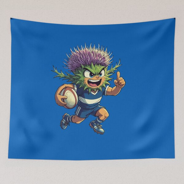 Item preview, Thistle Dash Scottish Rugby Motif designed and sold by taiche.