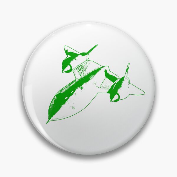 Item preview, Lockheed SR-71 Blackbird - Green Design designed and sold by Plane Jane Design.