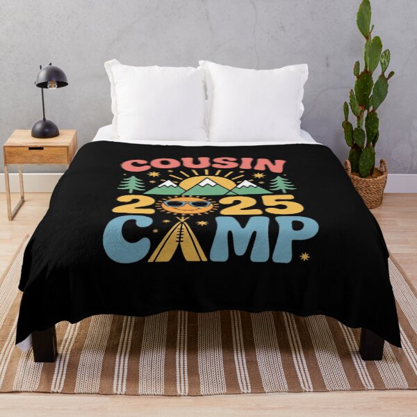 Item preview, 2025 Cousin Camp - Fun Summer Family Camping designed and sold by angolinnArt.