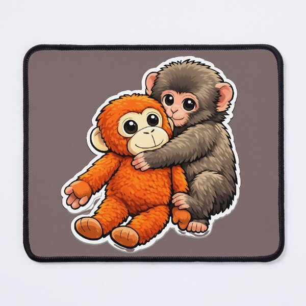 Item preview, Cute little monkey punch designed and sold by Nderesraharja.