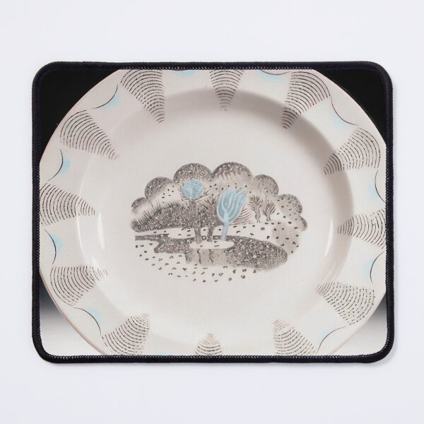 Item preview, A dinner plate from his 'Travel' service designed for Wedgwood - Magic Realism - Eric Ravilious designed and sold by nebelimr.