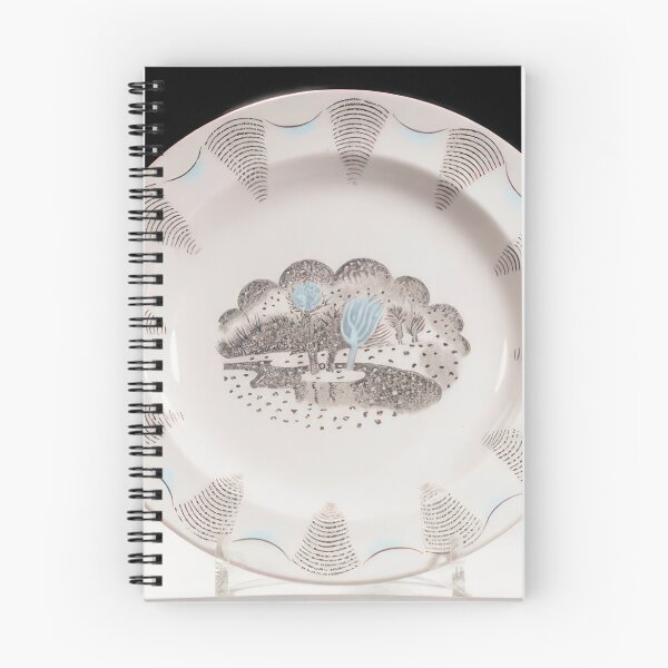 Item preview, A dinner plate from his 'Travel' service designed for Wedgwood - Magic Realism  - Eric Ravilious  designed and sold by nebelimr.