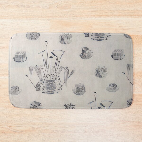 Item preview, A rare piece of fabric produced in 1958 from a Ravilious design - Magic Realism  - Eric Ravilious  designed and sold by nebelimr.