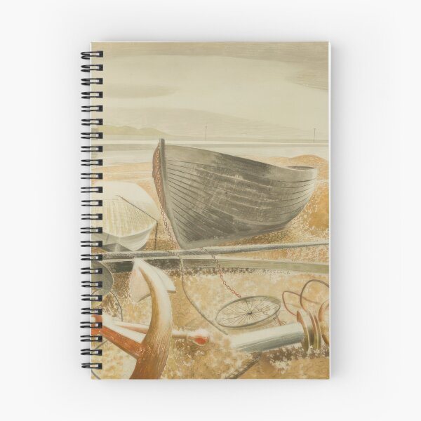 Artikelvorschau, Anker und Boote, Rye - 1938 - Eric Ravilious entworfen und verkauft von nebelimr.